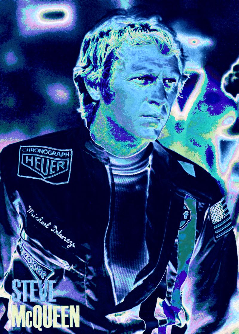 Steve McQueen in Le Mans